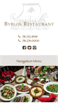 Mobile Screenshot of byblosrestaurant.com